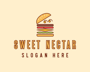 Burger Fast Food logo design