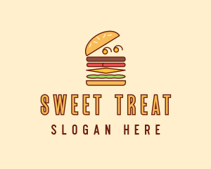 Burger Fast Food logo design