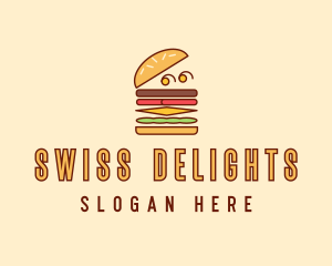 Burger Fast Food logo design