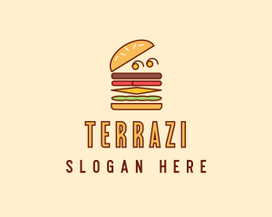 Burger Fast Food logo design