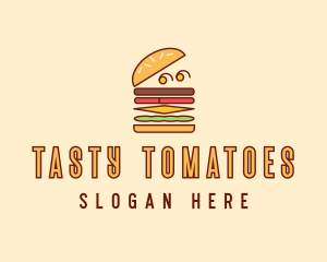 Burger Fast Food logo design