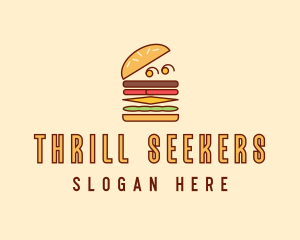 Burger Fast Food logo design