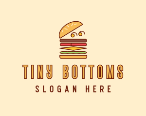 Burger Fast Food logo design