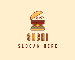 Burger Fast Food logo design