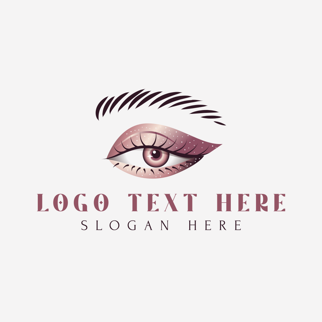 Metallic Eye Makeup Logo | BrandCrowd Logo Maker