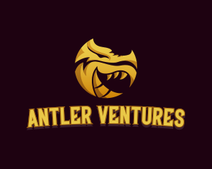 Monster Dragon Avatar logo design