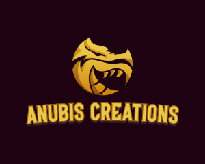 Monster Dragon Avatar logo design