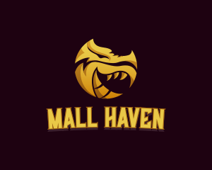 Monster Dragon Avatar logo design