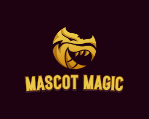 Monster Dragon Avatar logo design