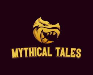 Mythology - Monster Dragon Avatar logo design