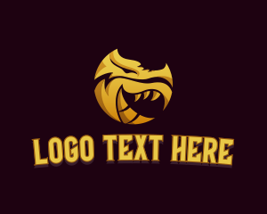 Monster - Monster Dragon Avatar logo design