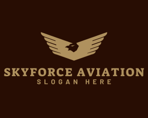 Hunter Hawk Aviation logo design