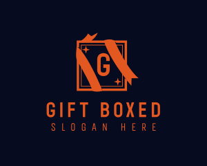 Present - Gift Box Present logo design