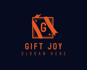 Gift Box Present logo design