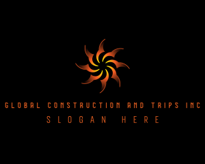 Swirl - Spiral Motion Ai logo design