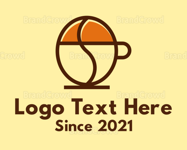 Coffee Bean Cup Logo | BrandCrowd Logo Maker