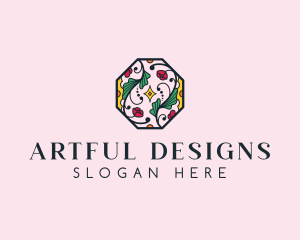 Floral Fashion Company logo design