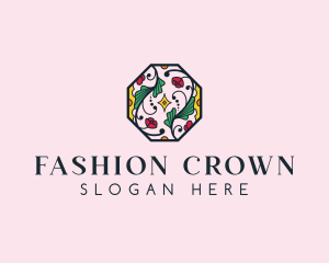 Floral Fashion Company logo design