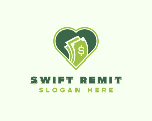 Remittance - Savings Loan Rebate logo design