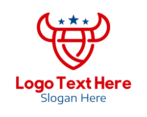 American - American Bull logo design
