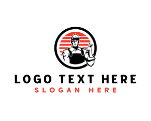 Tool - Mechanic Wrench Handyman logo design