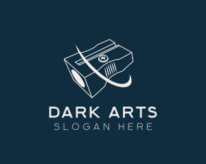 Art Pencil Sharpener logo design