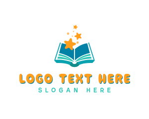 Kindergarten - Kindergarten Daycare Book logo design