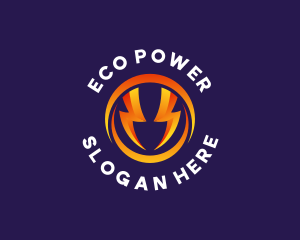 Energy - Electrical Energy Charge logo design