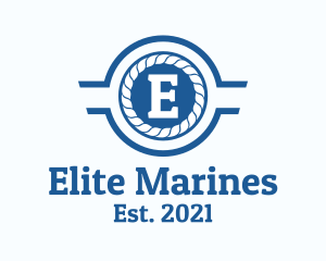 Marine Navy Sailor logo design