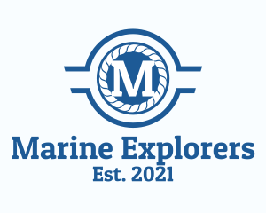 Marine Navy Sailor logo design