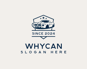 Car Care - Vehicle Muscle Car logo design