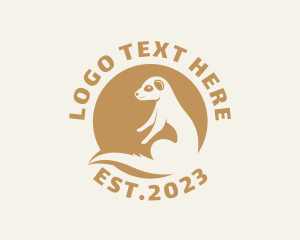 Snow Leopard - Meerkat Wild Zoo logo design