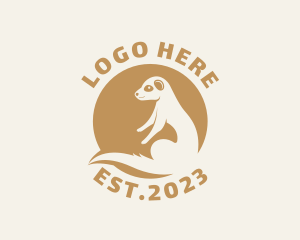 Snow Leopard - Meerkat Wild Zoo logo design