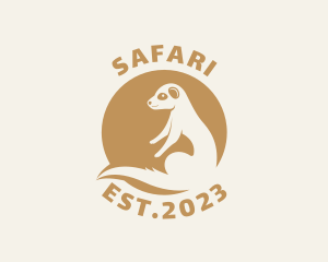 Botswana - Meerkat Wild Zoo logo design