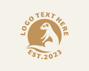 Botswana - Meerkat Wild Zoo logo design