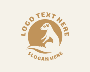 Meerkat Wild Zoo Logo