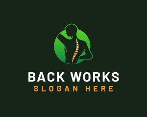 Health Spine Treatment logo design