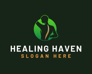 Treatment - Health Spine Treatment logo design