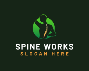 Health Spine Treatment logo design