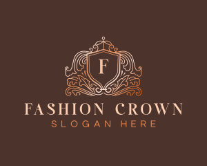 Decorative Royal Crest logo design