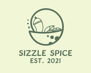 Cooking Herb Spice logo design