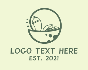 Lemongrass - Cooking Herb Spice logo design