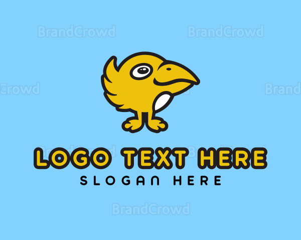 Animal Cartoon Bird Logo