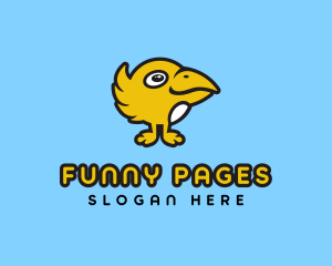 Animal Cartoon Bird logo design