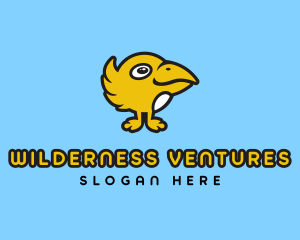 Animal Cartoon Bird logo design