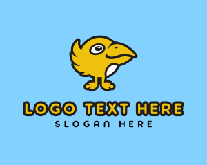 Funny - Animal Cartoon Bird logo design