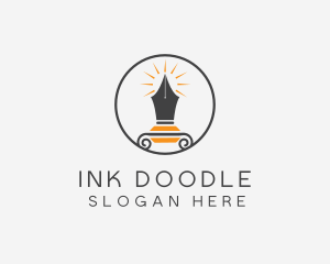 Ink Pen Publisher logo design