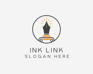 Ink Pen Publisher logo design