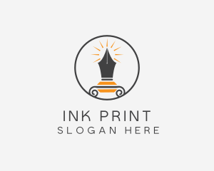 Ink Pen Publisher logo design