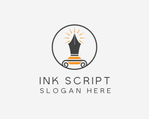 Ink Pen Publisher logo design